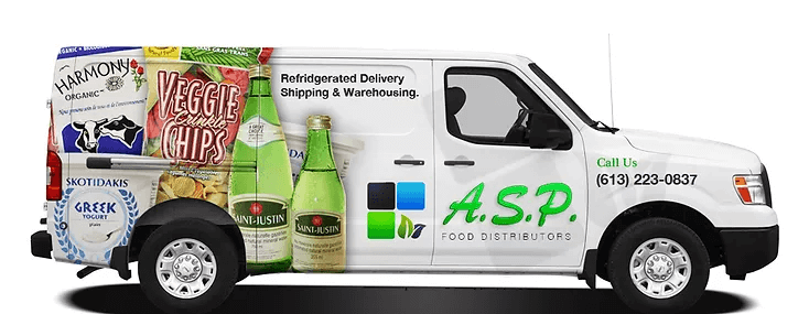 ASP delivery truck
